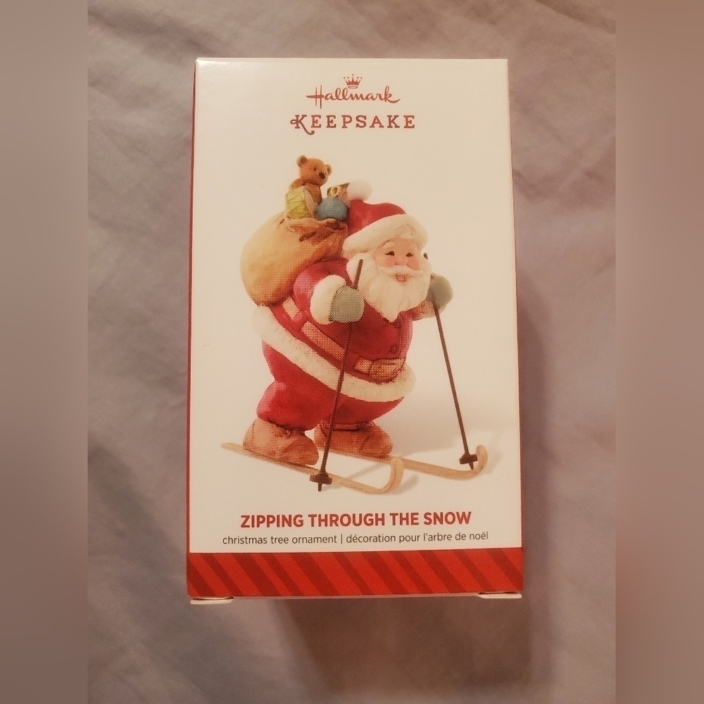 Hallmark Keepsake " Zipping Through The Snow" Ornament